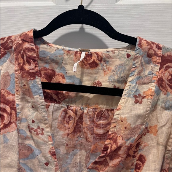Free People Floral top - Picture 2 of 5